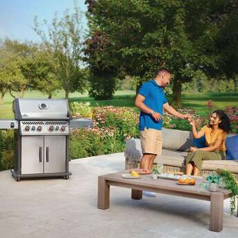 Napoleon Rogue PRO-S 525 Grill With Infrared Side And Rear Burners: Stainless Steel, Natural Gas — thumbnail 13