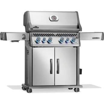 Napoleon Rogue PRO-S 525 Grill With Infrared Side And Rear Burners: Stainless Steel, Natural Gas — thumbnail 23