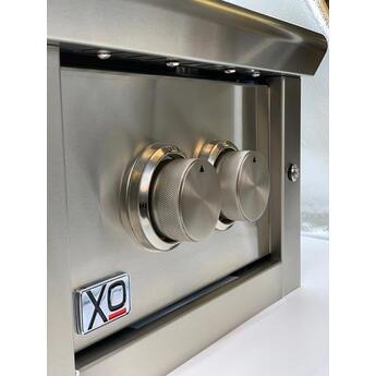 XO 16 Inch Power Side Burner with 60,000 BTU, Stainless Steel Construction, LED Control Lights, Stainless Steel Cover and Removable Wok Ring: Stainless Steel, Natural Gas — thumbnail 4