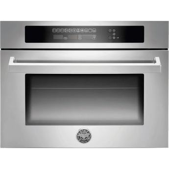 Bertazzoni Professional Series 24" Stainless Steel Electric Combination Wall Oven - Convection - Speed Oven