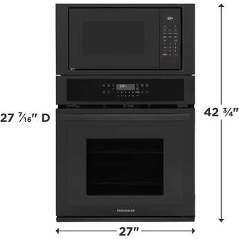 Frigidaire 27 Inch Built-In Electric Combination Oven: Black — thumbnail 8