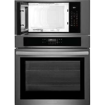 Frigidaire 30 Inch Built-In Electric Combination Oven: Black Stainless Steel — thumbnail 3