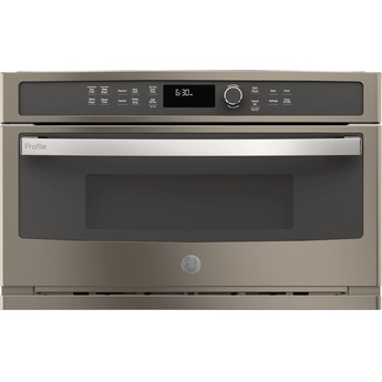 GE Profile 30" Slate Electric Combination Wall Oven - Convection