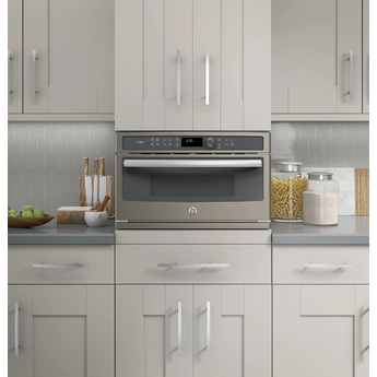 GE Profile 30" Slate Electric Combination Wall Oven - Convection — thumbnail 4