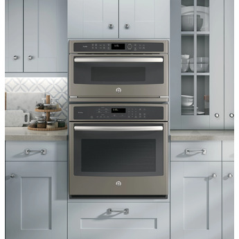 GE Profile 30" Slate Electric Combination Wall Oven - Convection — thumbnail 6