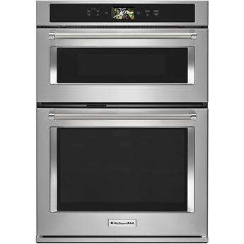 Kitchen Aid KitchenAid 30" Stainless Steel Electric Combination Wall Oven with Powered Attac