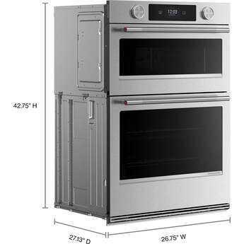 KitchenAid KOEC727SPS 27 Inch Smart Combination Wall Oven PrintShield Stainless Steel — thumbnail 7