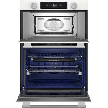 KitchenAid KOEC730SWH 30 Inch Smart Combination Wall Oven White — thumbnail 13