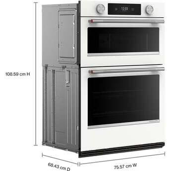 KitchenAid KOEC730SWH 30 Inch Smart Combination Wall Oven White — thumbnail 5