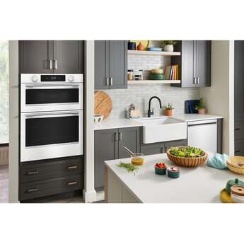 KitchenAid KOEC730SWH 30 Inch Smart Combination Wall Oven White — thumbnail 6