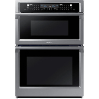 Samsung 30" Stainless Steel Electric Combination Wall Oven - Convection