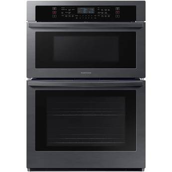 Samsung 30" Fingerprint Resistant Black Stainless Steel Electric Combination Wall Oven