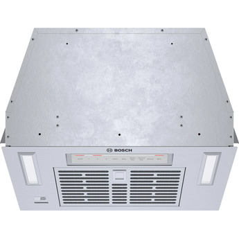 Bosch Custom Insert Smart Range Hood with 4 Speed/300 CFM Blower, LED Touch Control, LED Lighting, Dishwasher Safe Mesh Filter, and Home Connect™: Stainless Steel