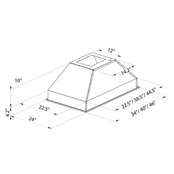 Z Line ZLINE 824I46 — thumbnail 3