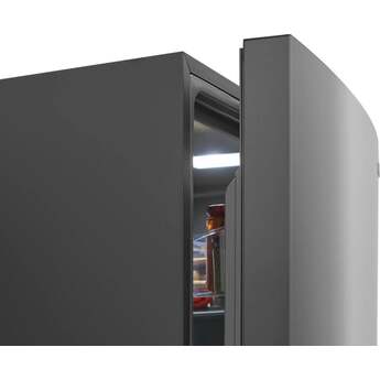 Frigidaire 33 Inch Freestanding All Refrigerator with 20 Cu. Ft. Capacity, 4 Glass Shelves, Wire Basket, 5 Door Bins, Garage Ready, LED Lighting, Reversible Door, and ENERGY STAR®: Stainless Steel — thumbnail 6