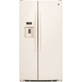 GE 36" 25.4 cu. ft. Bisque Side-By-Side Refrigerator - Energy Star