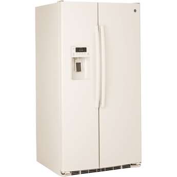 GE 36" 25.4 cu. ft. Bisque Side-By-Side Refrigerator - Energy Star — thumbnail 2
