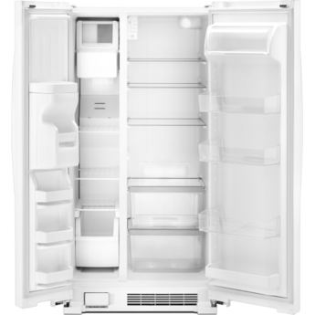 Whirlpool 33" 21 cu.ft. White Side-by-Side Refrigerator — thumbnail 2