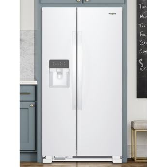 Whirlpool 33" 21 cu.ft. White Side-by-Side Refrigerator — thumbnail 3