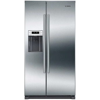 Bosch 300 Series 20.2 cu. ft. Stainless Steel Counter Depth Side-By-Side Refrigerator - Energy Star