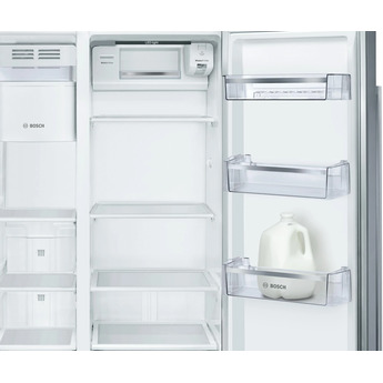 Bosch 300 Series 20.2 cu. ft. Stainless Steel Counter Depth Side-By-Side Refrigerator - Energy Star — thumbnail 17