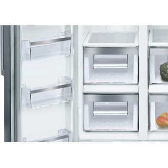 Bosch 300 Series 20.2 cu. ft. Stainless Steel Counter Depth Side-By-Side Refrigerator - Energy Star — thumbnail 5