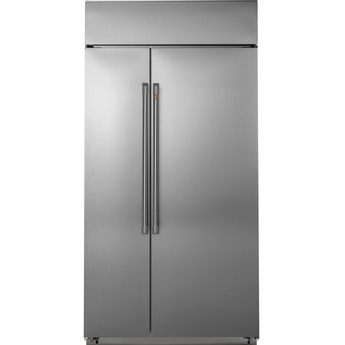 Cafe 42" 25.2 cu.ft. Stainless Steel Side-by-Side Refrigerator