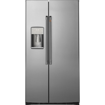 Cafe 36" 21.9 cu.ft. Stainless Steel Counter Depth Side-by-Side Refrigerator