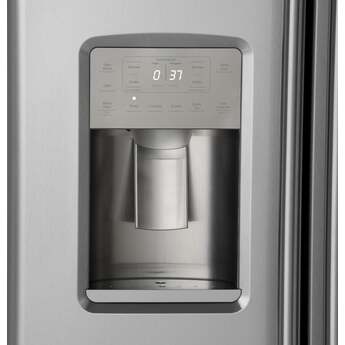 Cafe 36" 21.9 cu.ft. Stainless Steel Counter Depth Side-by-Side Refrigerator — thumbnail 2