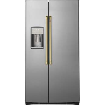Cafe 36" 21.9 cu.ft. Stainless Steel Counter Depth Side-by-Side Refrigerator — thumbnail 3
