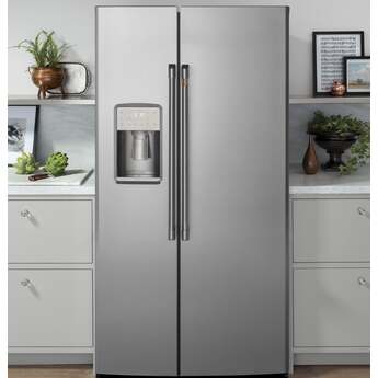 Cafe 36" 21.9 cu.ft. Stainless Steel Counter Depth Side-by-Side Refrigerator — thumbnail 8