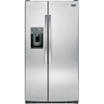 Crosley XSS25GYPFS 36 Inch Fingerprint Resistant Stainless Steel Freestanding Side by Side Refrigerator