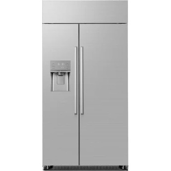 Dacor DRS425300SR 42 Inch Built-In Side by Side Refrigerator