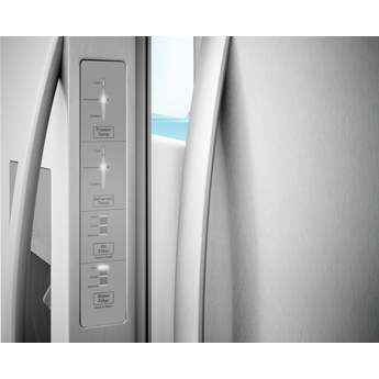 Frigidaire FRSC2333AS 36 Inch Counter Depth Side by Side Refrigerator, in Stainless Steel — thumbnail 10