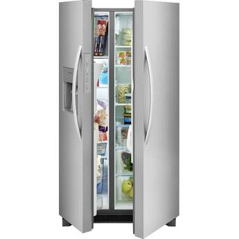 Frigidaire FRSC2333AS 36 Inch Counter Depth Side by Side Refrigerator, in Stainless Steel — thumbnail 2
