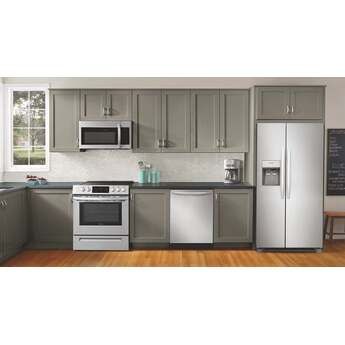 Frigidaire FRSC2333AS 36 Inch Counter Depth Side by Side Refrigerator, in Stainless Steel — thumbnail 3