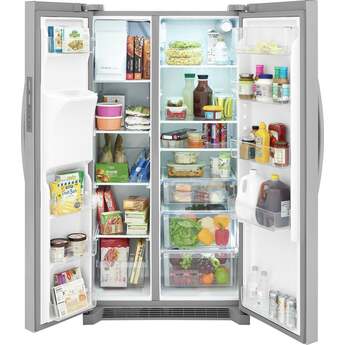 Frigidaire FRSC2333AS 36 Inch Counter Depth Side by Side Refrigerator, in Stainless Steel — thumbnail 6
