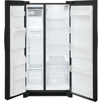 Frigidaire FRSS2623AB 36 Inch Side by Side Refrigerator, in Black — thumbnail 9