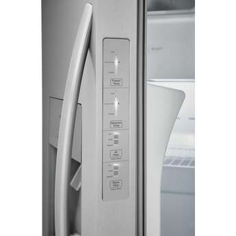 Frigidaire FRSS2623AS 36 Inch Side by Side Refrigerator, in Stainless Steel — thumbnail 2