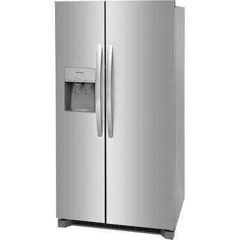 Frigidaire FRSS2623AS 36 Inch Side by Side Refrigerator, in Stainless Steel — thumbnail 9