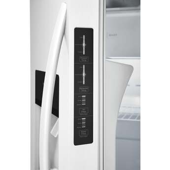 Frigidaire FRSS2623AW 36 Inch Side by Side Refrigerator, in White — thumbnail 10