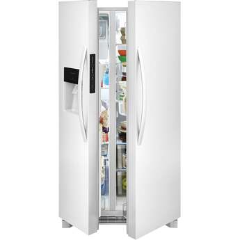 Frigidaire FRSS2623AW 36 Inch Side by Side Refrigerator, in White — thumbnail 4