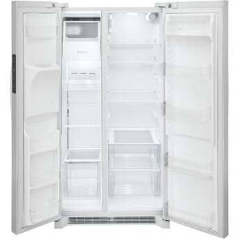 Frigidaire FRSS2623AW 36 Inch Side by Side Refrigerator, in White — thumbnail 7