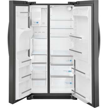 Frigidaire GRSS2652AD Gallery Series 36 Inch Side by Side Refrigerator, in Black Stainless Steel — thumbnail 2