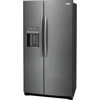 Frigidaire GRSS2652AD Gallery Series 36 Inch Side by Side Refrigerator, in Black Stainless Steel — thumbnail 6