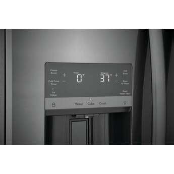 Frigidaire GRSS2652AD Gallery Series 36 Inch Side by Side Refrigerator, in Black Stainless Steel — thumbnail 7