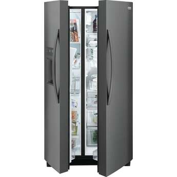 Frigidaire GRSS2652AD Gallery Series 36 Inch Side by Side Refrigerator, in Black Stainless Steel — thumbnail 8