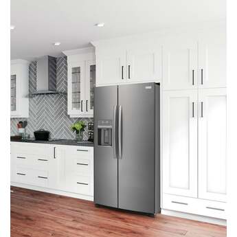 Frigidaire GRSS2652AD Gallery Series 36 Inch Side by Side Refrigerator, in Black Stainless Steel — thumbnail 9