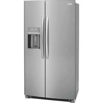 Frigidaire GRSS2652AF Gallery Series 36 Inch Side by Side Refrigerator, in Stainless Steel — thumbnail 10