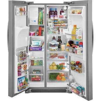 Frigidaire GRSS2652AF Gallery Series 36 Inch Side by Side Refrigerator, in Stainless Steel — thumbnail 6